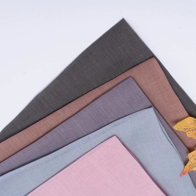 #8042Ramie Linen Linen Ramie Fabric Ramie Cotton Fabric Organic High Quality wholesale fabric (1600055429352)