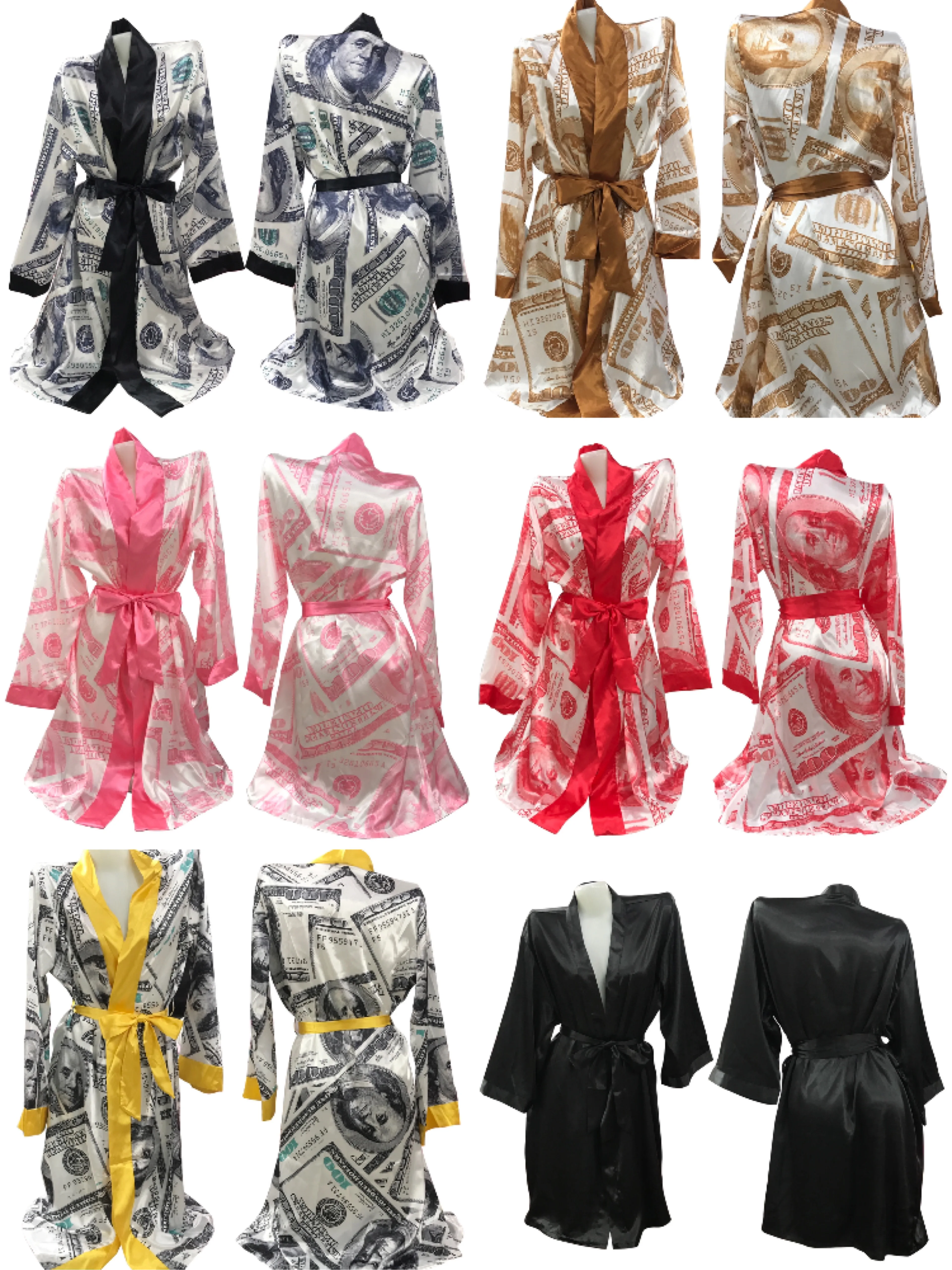 Модель 2022 года ночная рубашка с логотипом нижнее белье роскошный длинный банный халат для женщин Шелковый Атласный пижамы