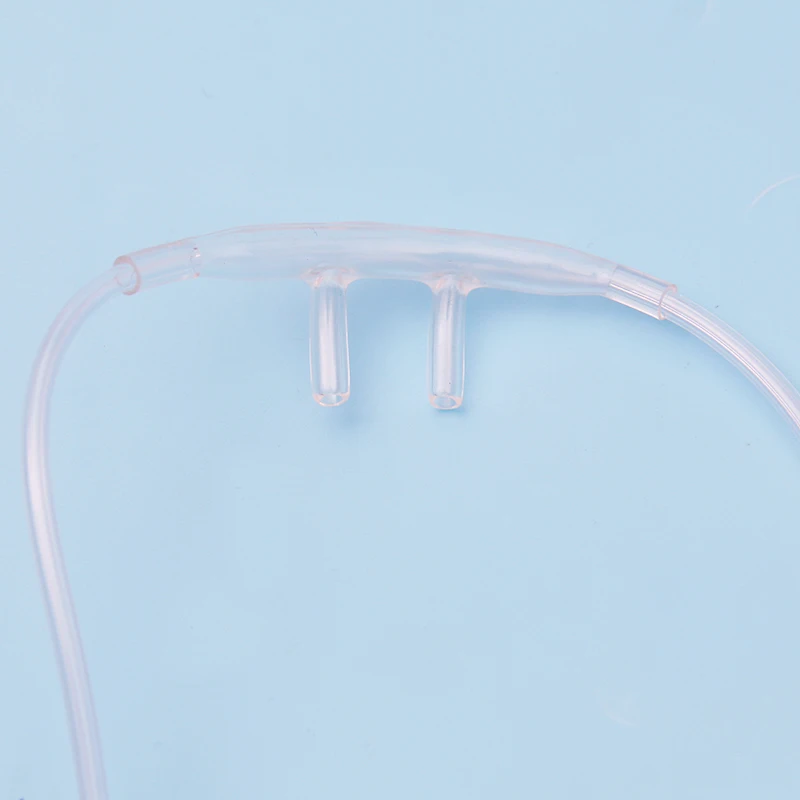 China Suppliers Fine Quality Soft PVC Adult Medical Nasal Oxygen Cannula Tube