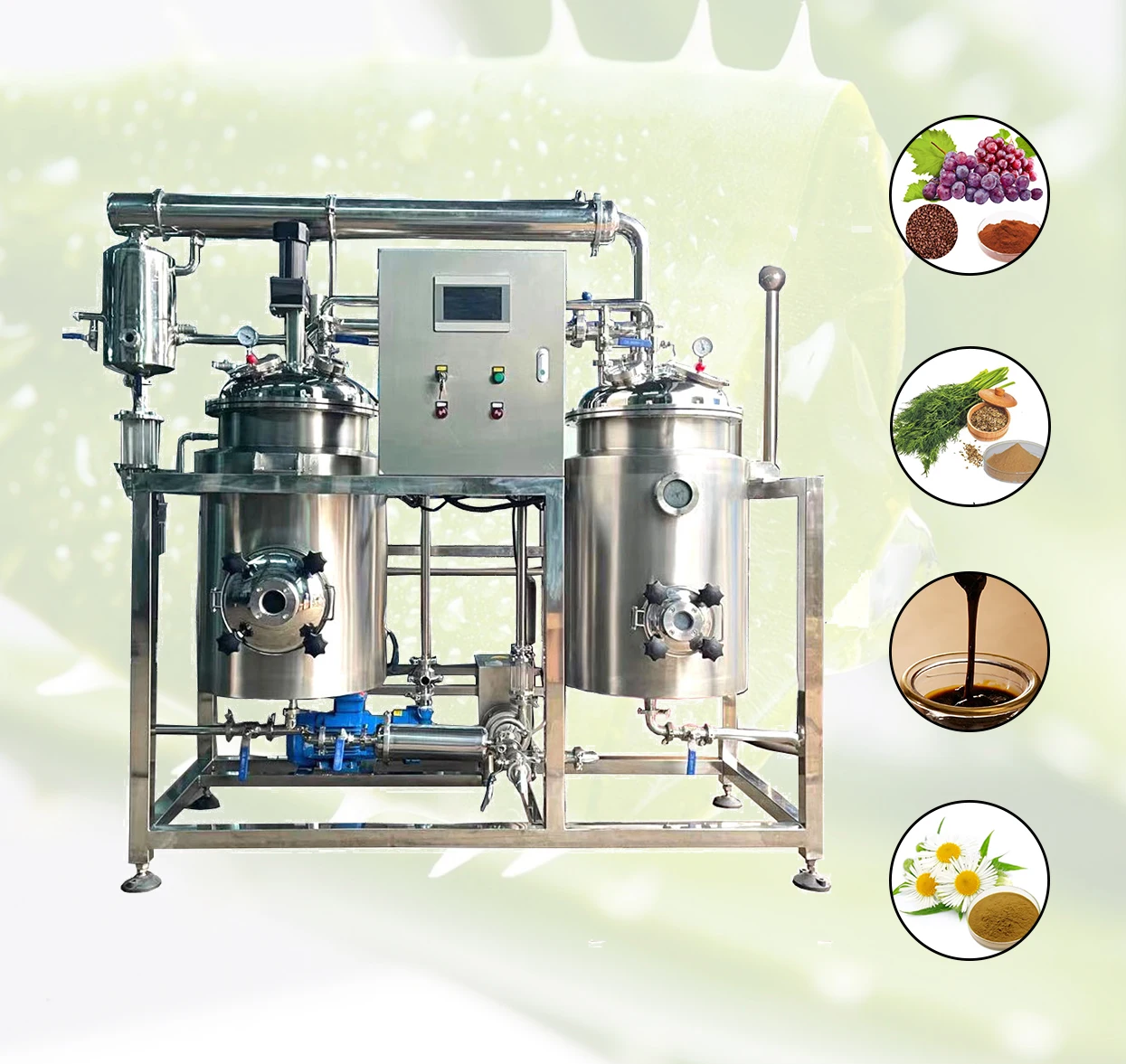 Direct Butane Extractor Herbal Extracting Tank Prickly Pear Seed Oil Extraction Machine With Factory Price