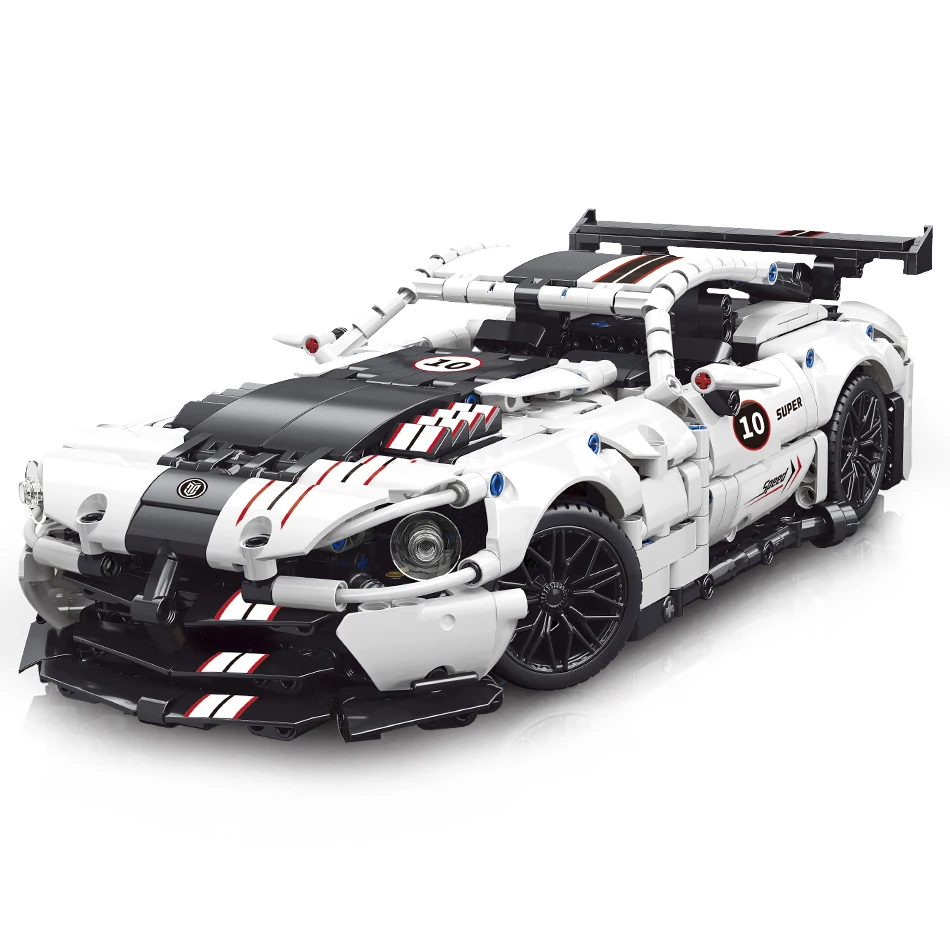 MOYU MY88317 1/14 Racecar Model DIY Assemble Bricks Model Sports Racing Car Educational Building Blocks Toys for Kids