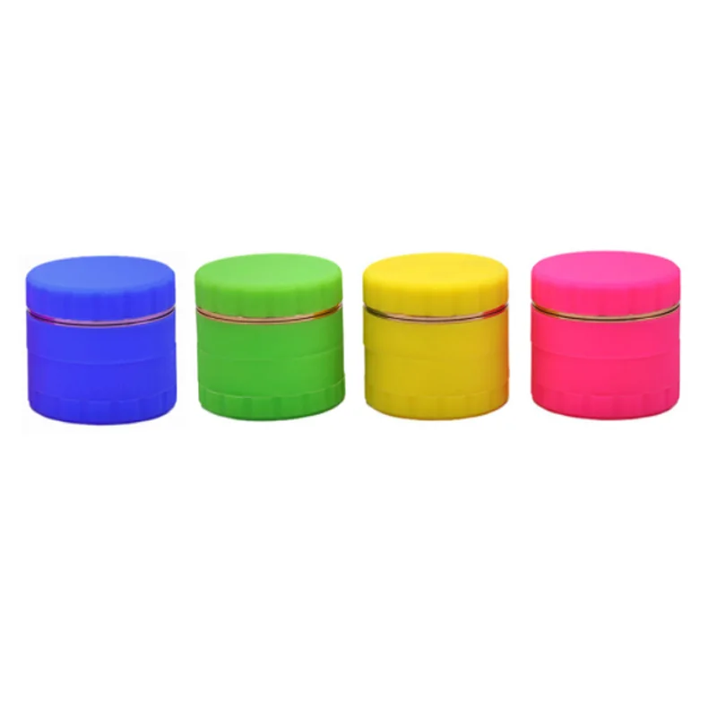 New Design Rubber Herb  Grinder Silicone  Tobacco Herb Grinder  wholesale