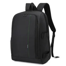 Custom logo professional water resistant camera dslr backpack