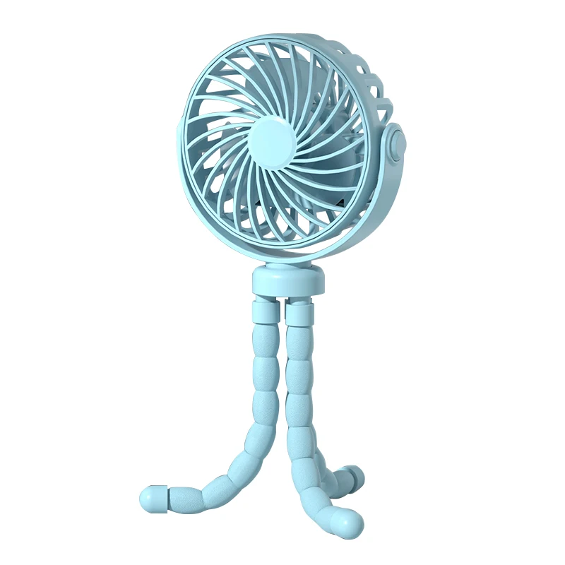 Customization portable rechargeable mini tablet fan portable Air cooling fan 1200mAh Type-C standing fan