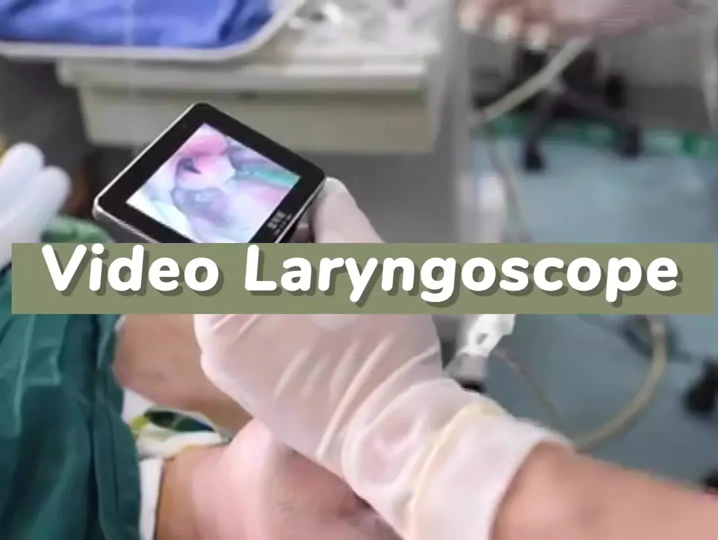 Endoscope pediatric Portable Reusable Flexible Video Laryngoscope Bronchoscope in ICU Emergency for ENT