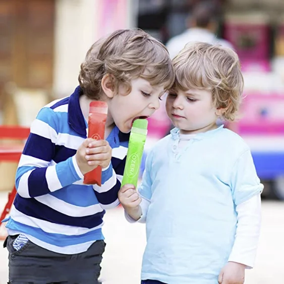 Ozera 001 130 Pack Ice Pop Molds Popsicle Bags Freeze Disposable Pouches