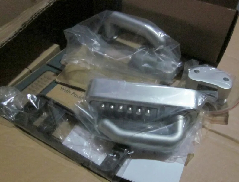 Mechanical keyless  combination  code door lock  G026 digital glass door lock with  handle no power