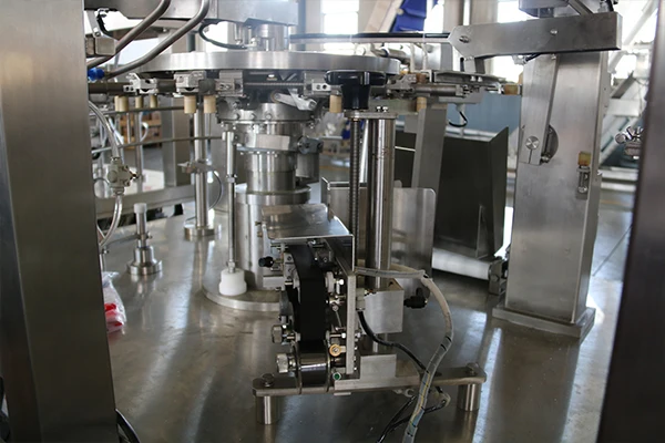 Quantitative automatic food dry fruits and vegetable multihead weigher packing machine