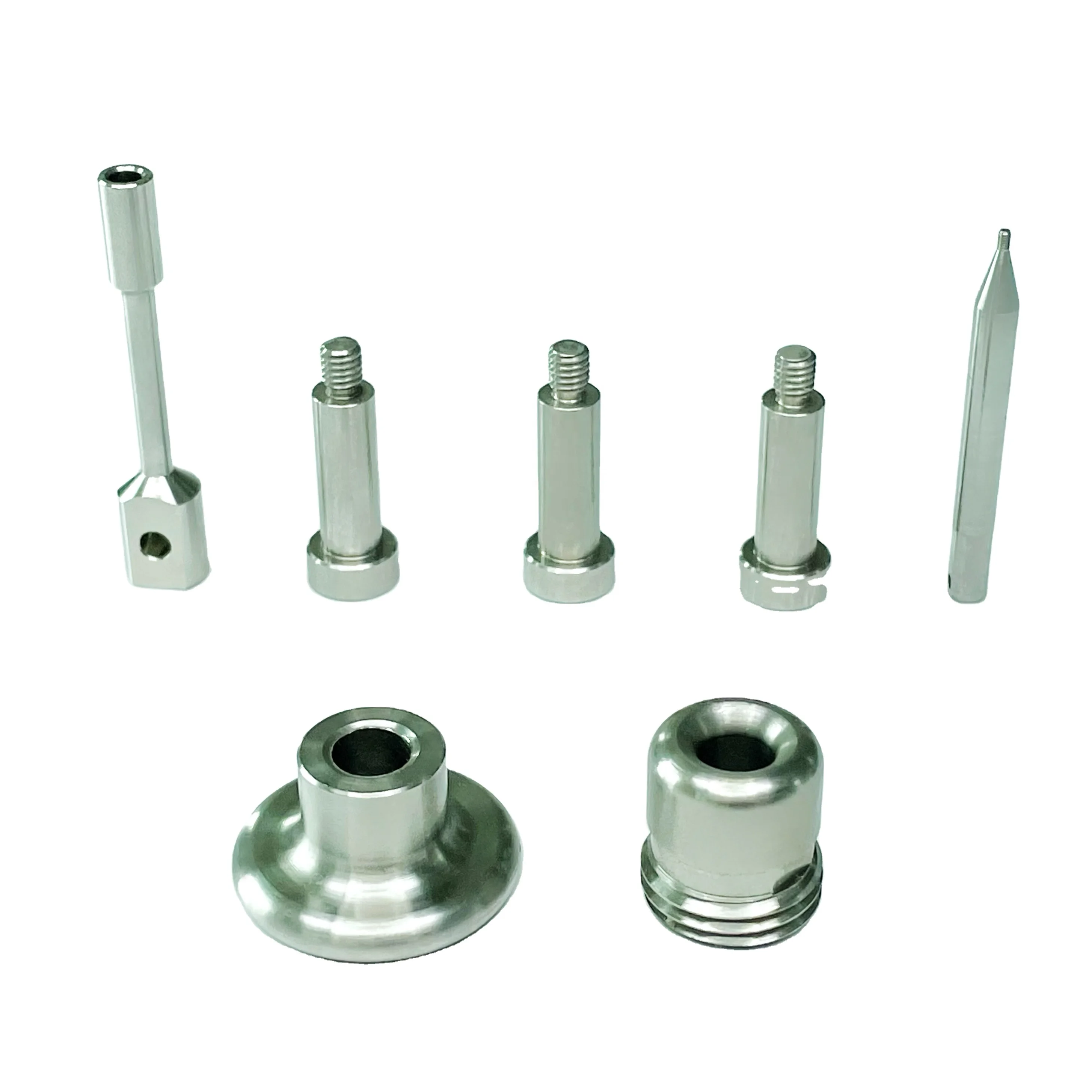 custom OEM CNC precision milling aluminum al6061 anodized machined Mechanical Robot foldable finger assembly for toys