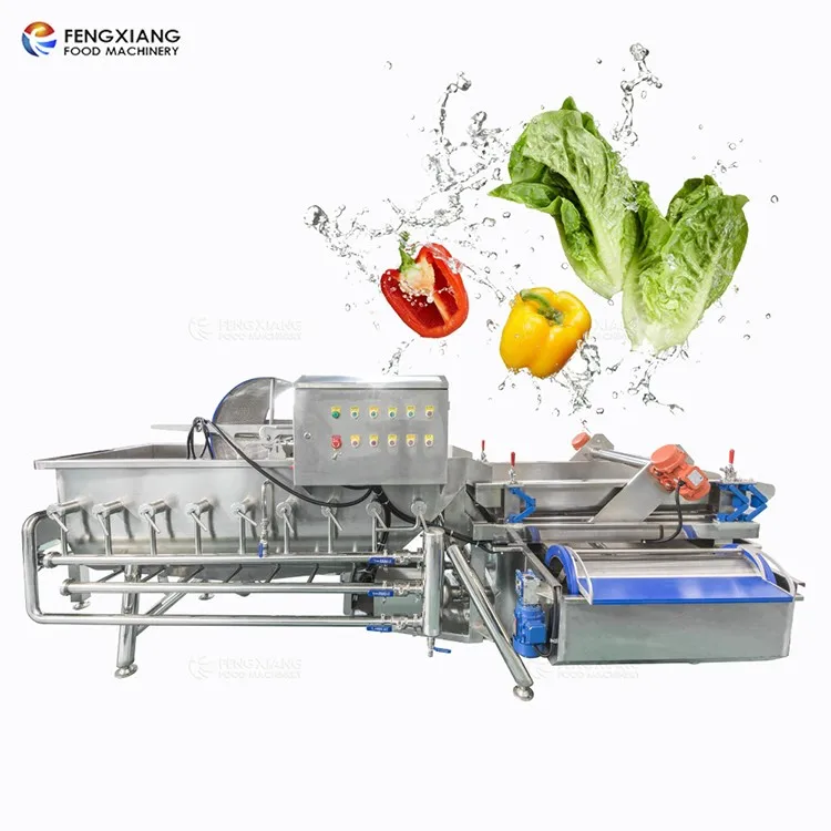 Industrial vegetable Fruit Sweet Corn Washing Cleaning Machines for sale