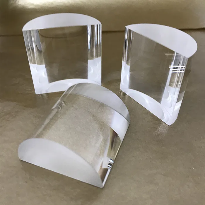 15 degree Beam Deviation 25.4mm dia AR coated 400-700nm Round Wedge Prisms Optical Glass