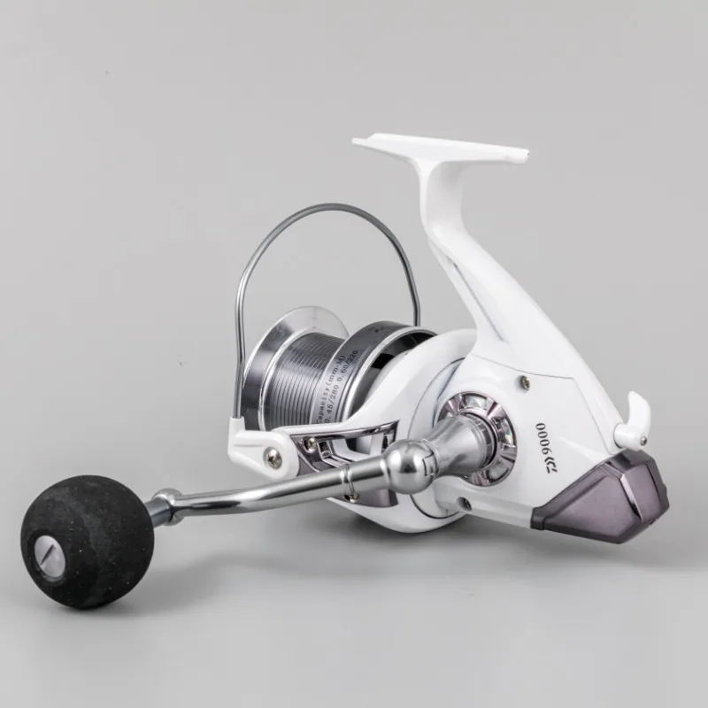 White Metal deep sea Sea Fishing Distant Wheel long cast Raft Wheel fish reels Bait Casting reels spinning fishing reel