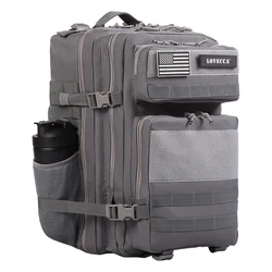 Custom logo men waterproof fabric rucksack swim sports 45l gym duffle backpack