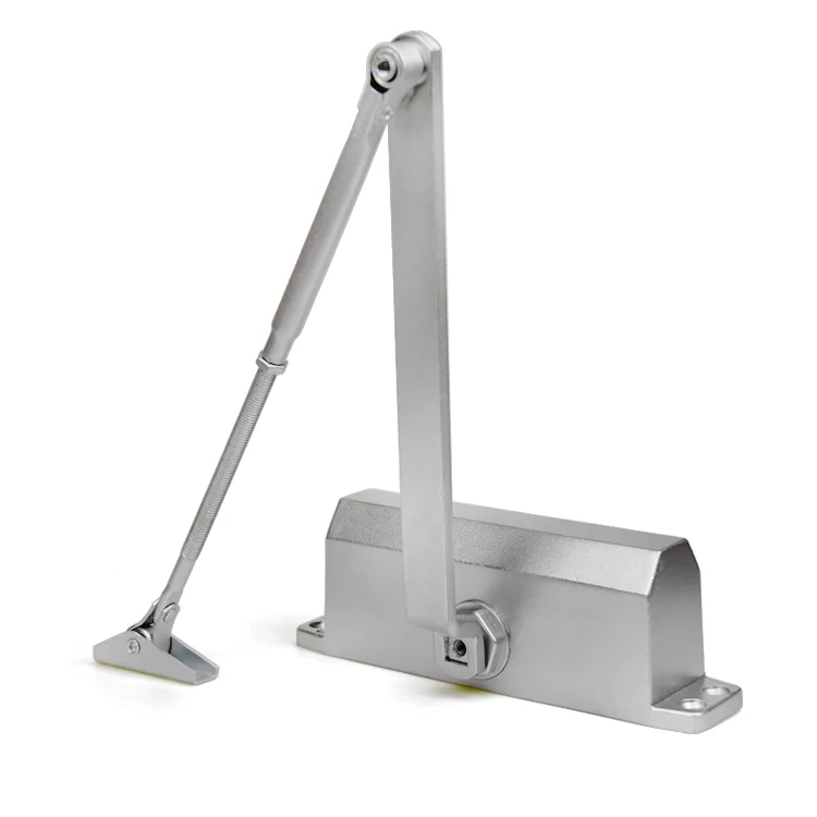Automatic door closers Aluminium Body Adjustable Closing Latching Speed Hidden door closer for 40-65kg door