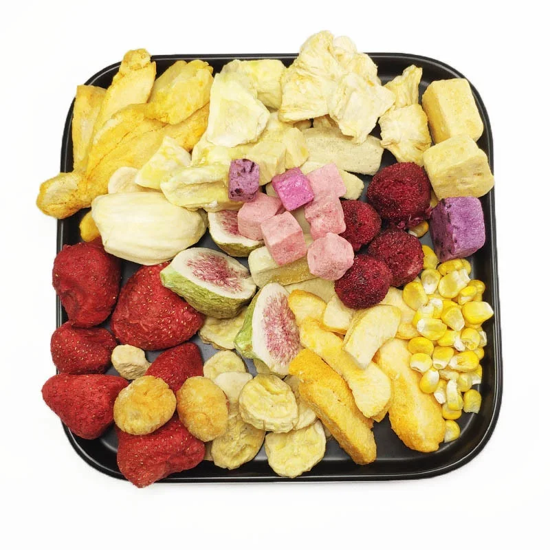 Wholesale healthy food Chinese snacks crunchy chips freeze dry slice/powder/cube durian