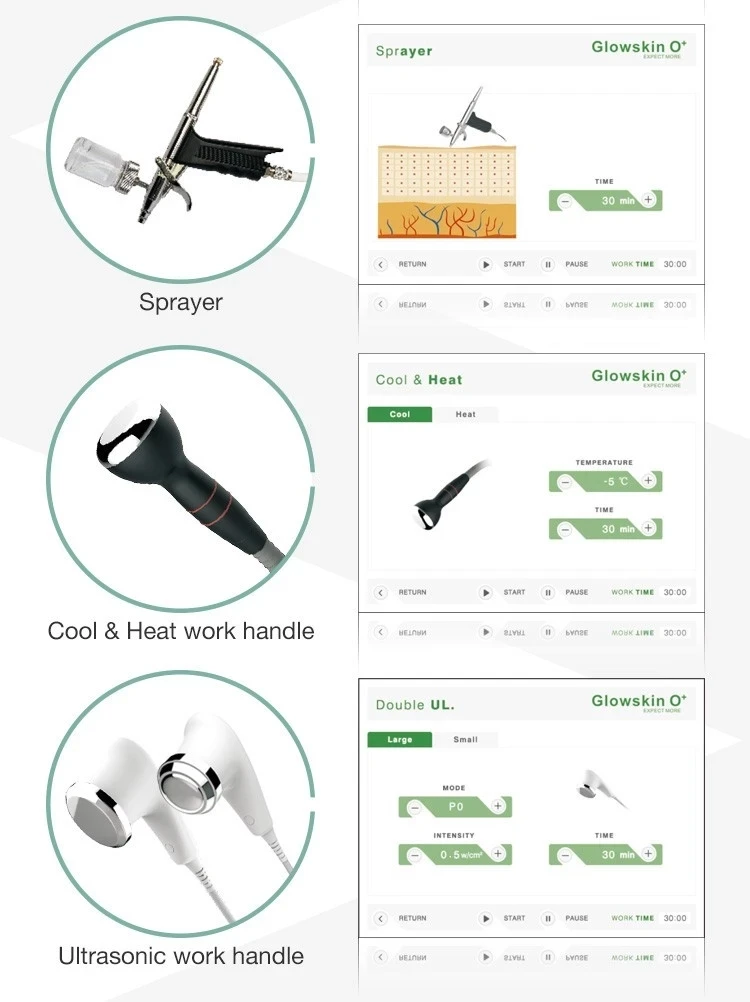 Best selling Micro-touch Hydracare HydroWonder Oxygen Jet Facial Beauty Machine