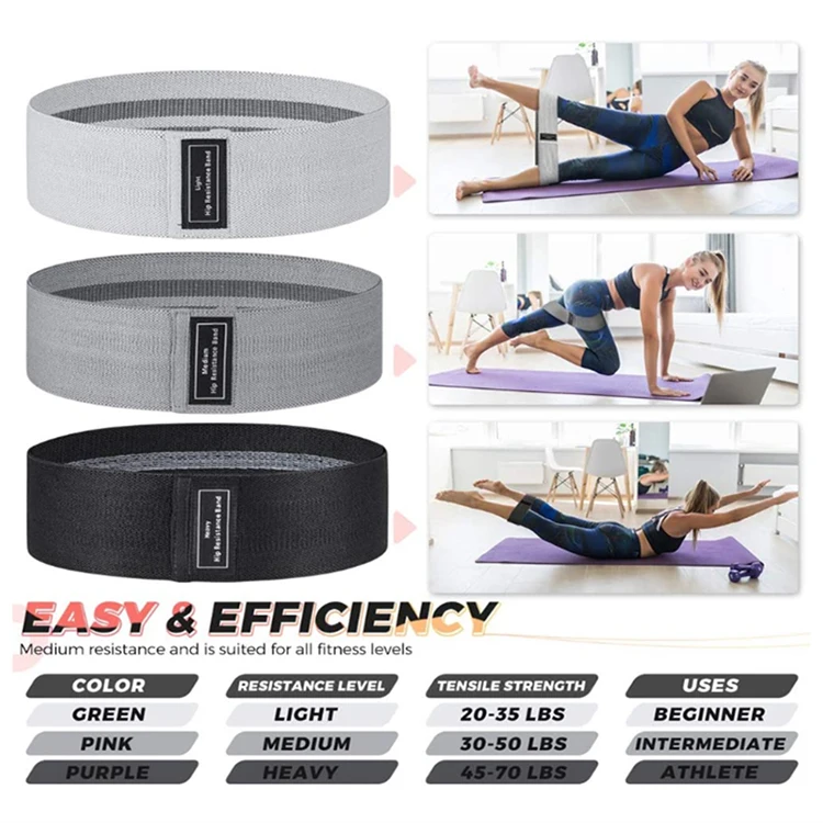 Wholesale customized high-elastic exercise fitness yoga weight loss resistance band
