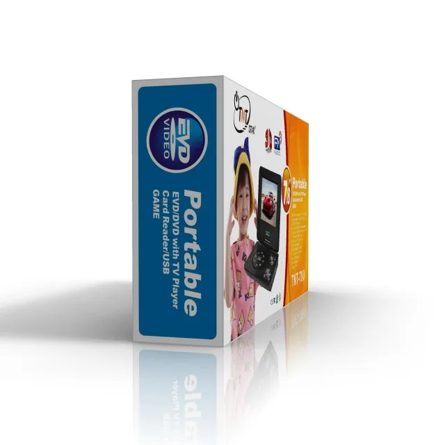 Горячая tntstar TNT-780 портативный dvd-плеер с Usb MP4 плеер Высокое качество 7 дюймов радио OEM