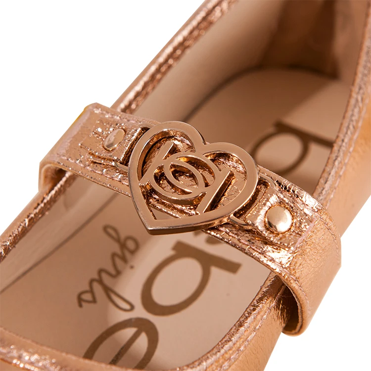 Новинка 2020, прекрасная обувь принцессы для девочек, оптовая продажа детской обуви, розовое золото, детская обувь