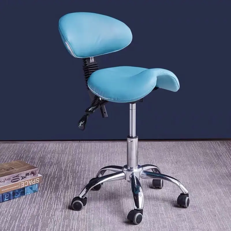 Beauty salon  stool ,Portable Metal Salon Barber Stool,removable Saddle Chair