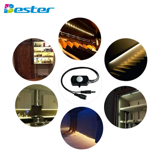 BS010DB New design led ultrasonic distance sensor module mini pir detector motion sensor dimmer switch