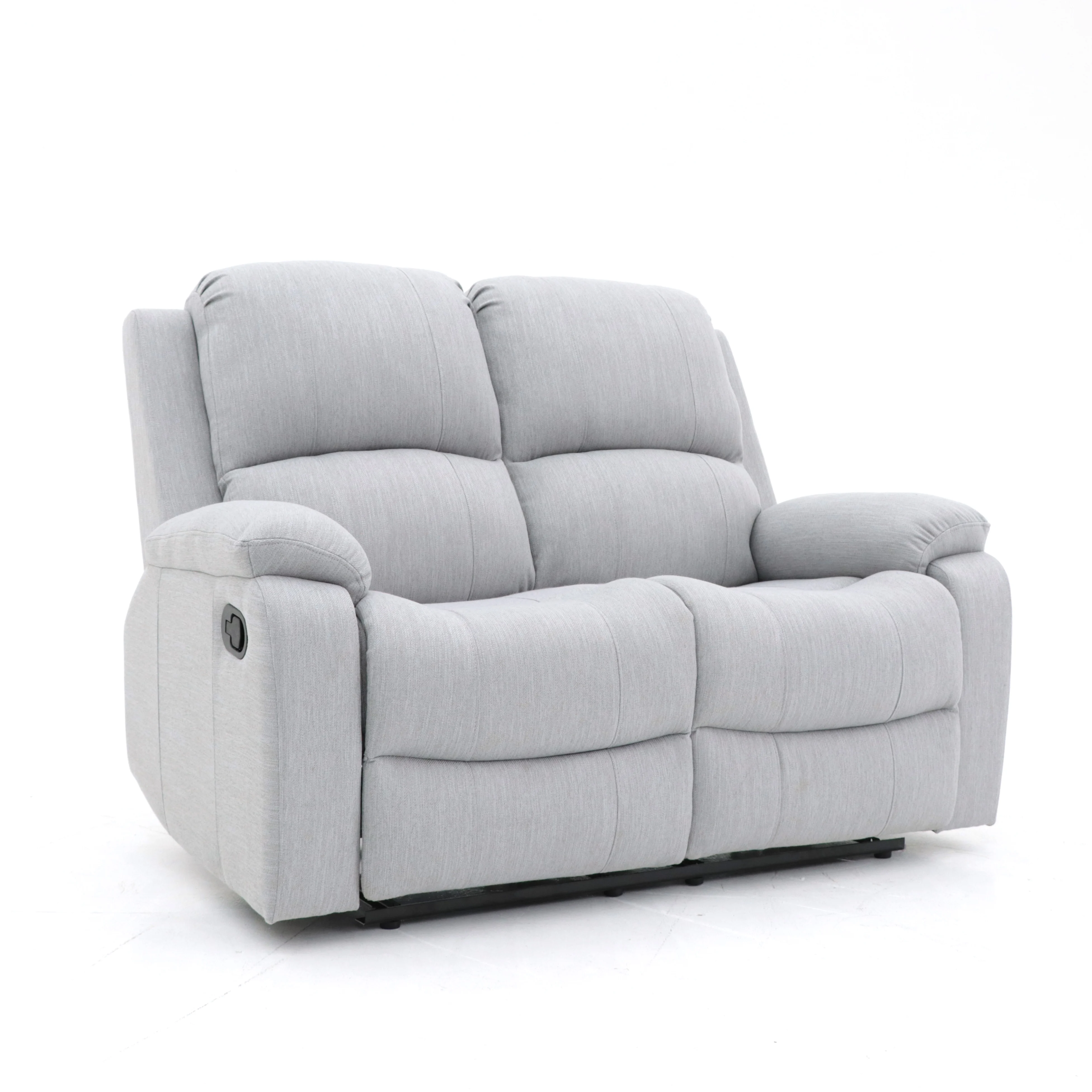 Geeksofa ZOY 3+2+1 Manual Reclinable Living Room Fabric Sofa Sectional Motion Recliner Sofa Set Lazy Boy Recliner Sofa For Sale