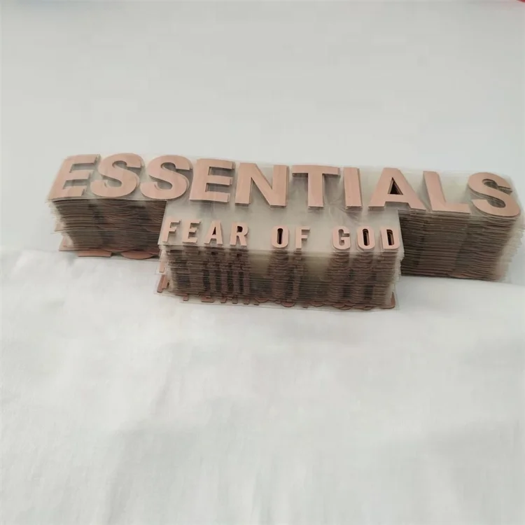 Custom 3d Silicone Heat Transfer Brand Logo Sticker Iron On Transfer Print On T-shirt