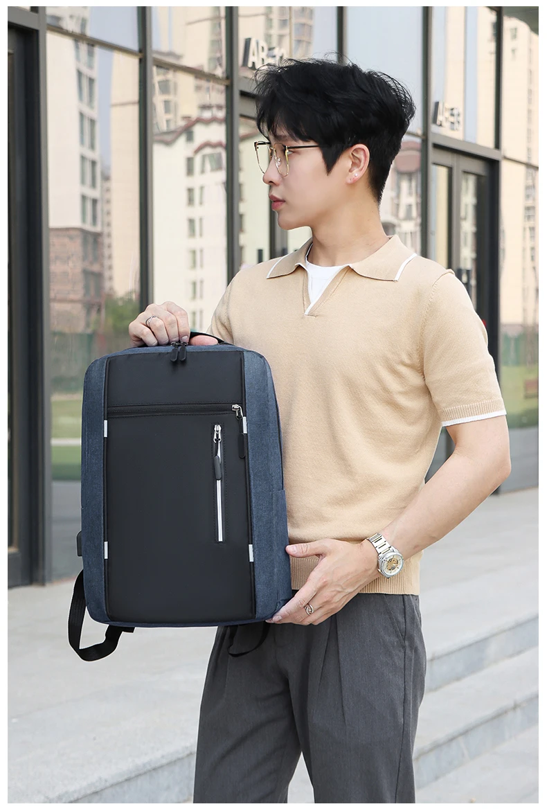 2024 New design cheap price good quality business laptop backpack for men