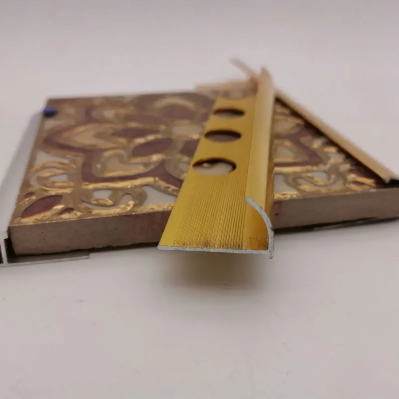 Quarter Rounded Decor Aluminium Tile Outside Wall Corner Edge Trim Price