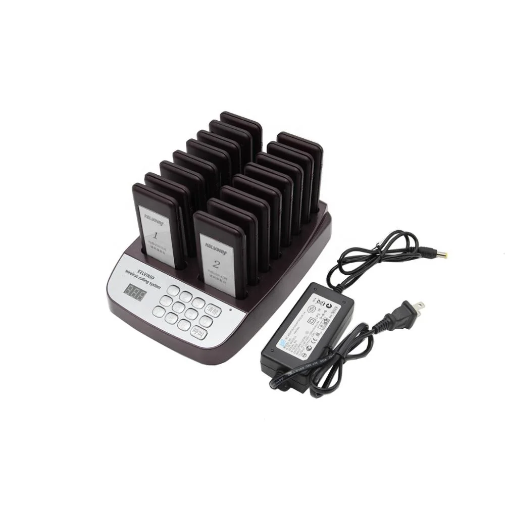  Fastfood Restaurant Coaster Pager Wireless Calling Paging System