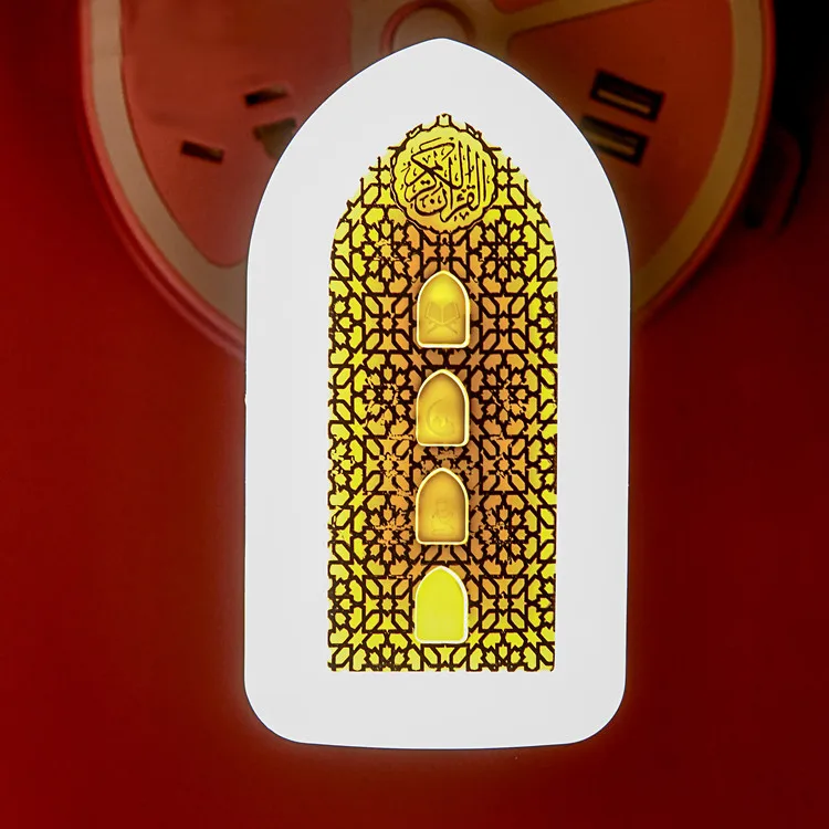 Обучающий MP3-плеер Surah Quran Zikir Plug Коран светодиодная лампа с подсветкой молитва