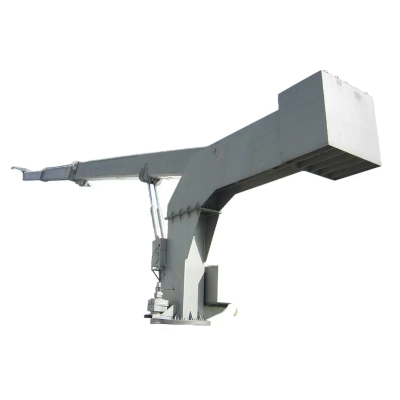 BMU телескопическая стрелка с системой технического обслуживания здания типа Luffing для оборудования очистки фасадов высокого