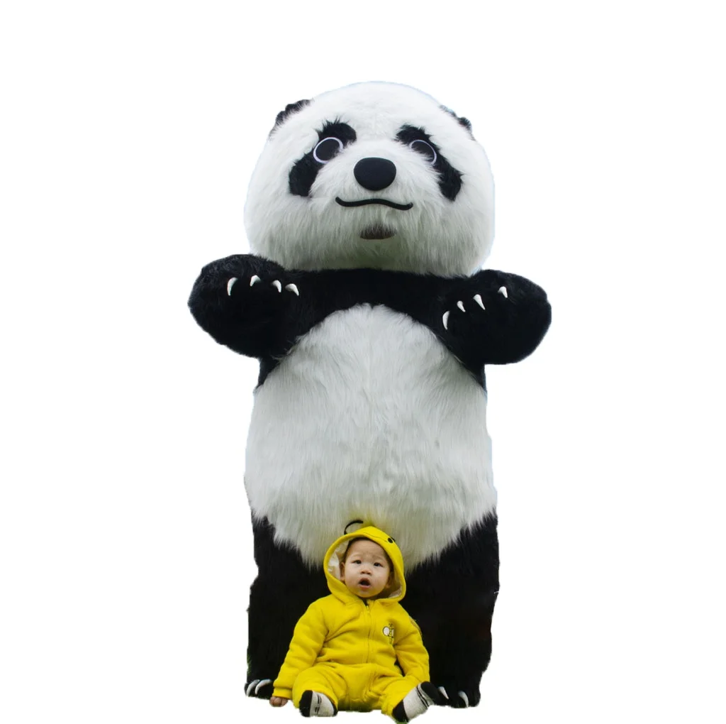 
Inflatable giant panda polar bear mascot costume inflatable mascot costume for sale 