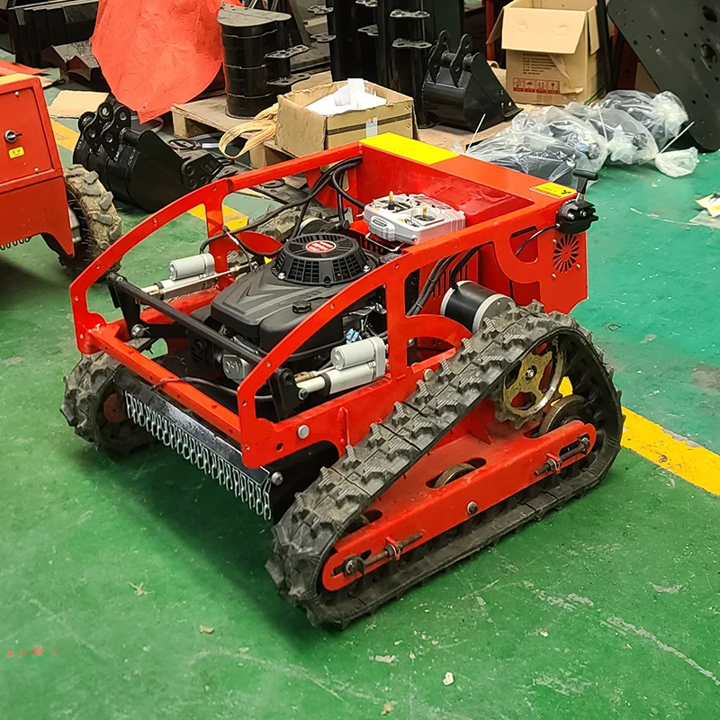 Robot lawn mower Farm petrol remote control Mini lawn mower Petrol engine remote control lawn mower