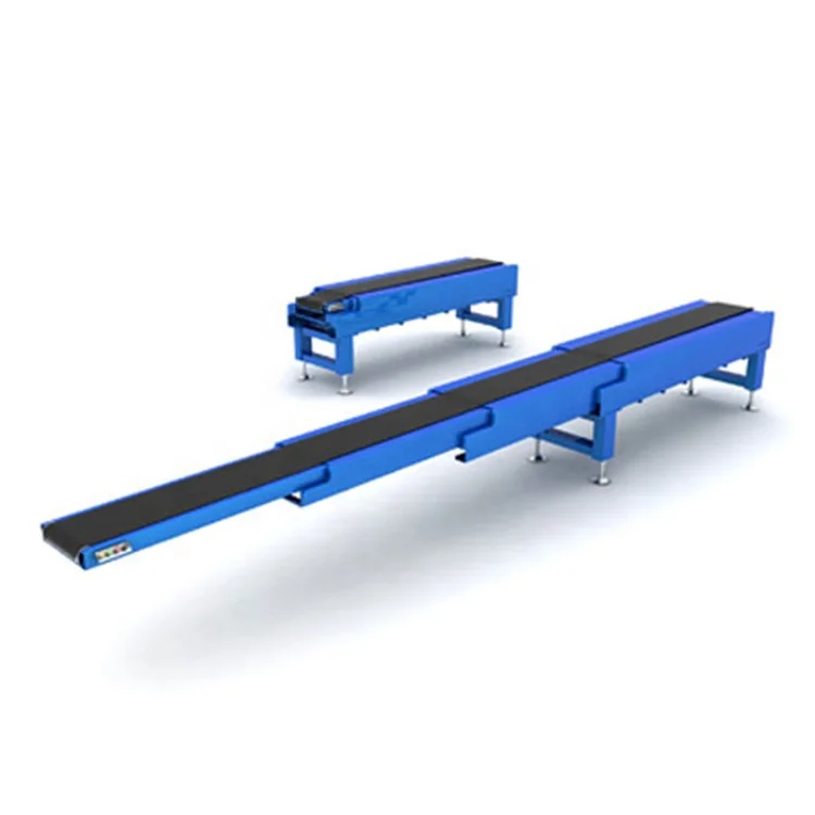 Container Unloading Equipment Belt Conveyor Extendable Telescopic Belt Conveyor