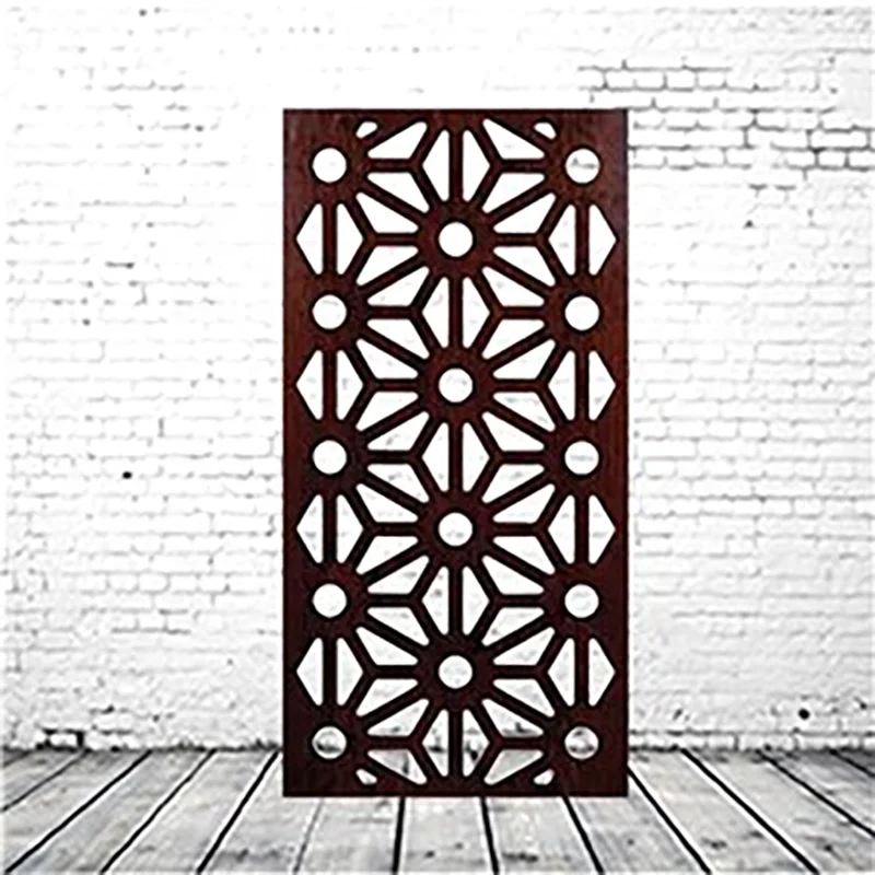 Laser Cut Metal Panel- Decorative Metal Screen Room Dividers custom