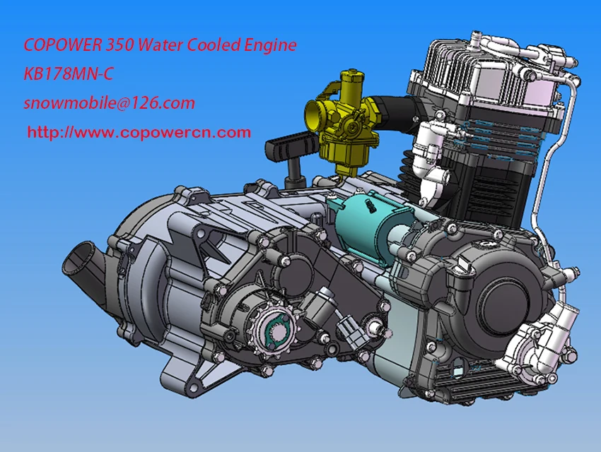 
KB178MN-C ATV,All Terrain Vehicle,dune buggy,Utility Vehicle,Utility Terrain Vehicle,300CC snowmobile Engine (Direct factory) 