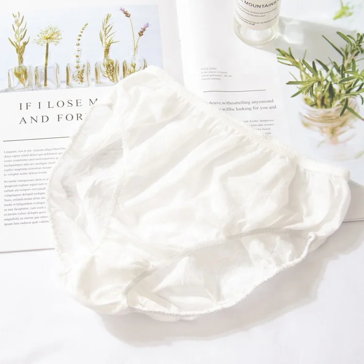 Spunlace Nonwoven Panties Disposable Underwear for Travel Spa Maternity Menstrual Period