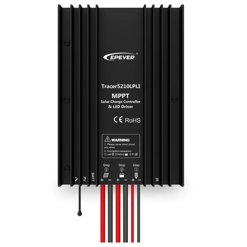 Регулятор заряда литиевой батареи EPEVER Tracer LPLI series 10A регулятор солнечной панели MPPT контроллер солнечного уличного освещения