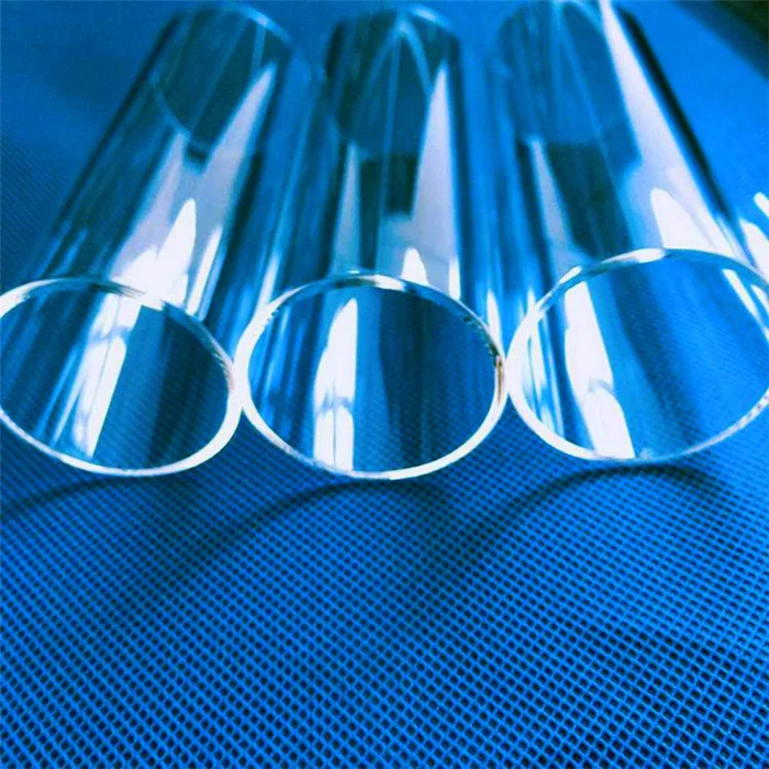 90% high transmission laboratory used Synthetic 250mm Quartz Heater Tube 400W U Shape Quartz Tube