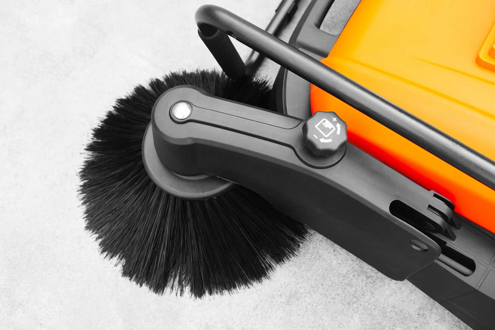 55l 950mm Industrial Hand Push Manual Road Street Vacuum Floor Sweeper