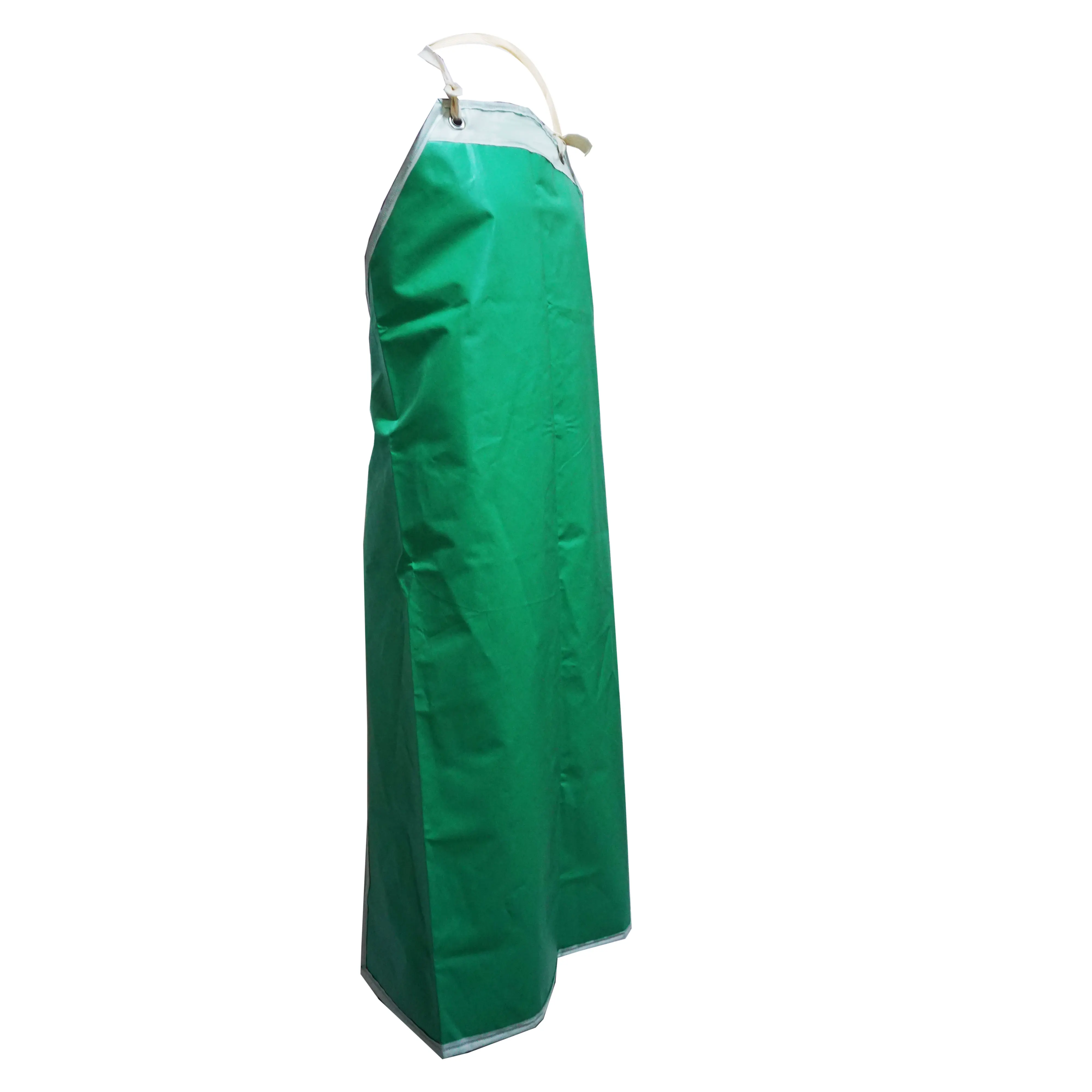 Polyester fibre PVC slaughter apron with lengthening and thickening