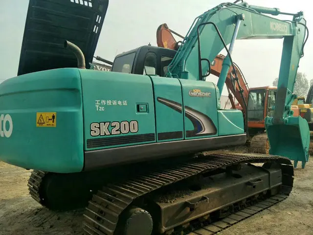 Экскаватор Kobelco SK200 высокое качество по низкой цене 20 тонн sk 200-8 японский экскаватор на продажу