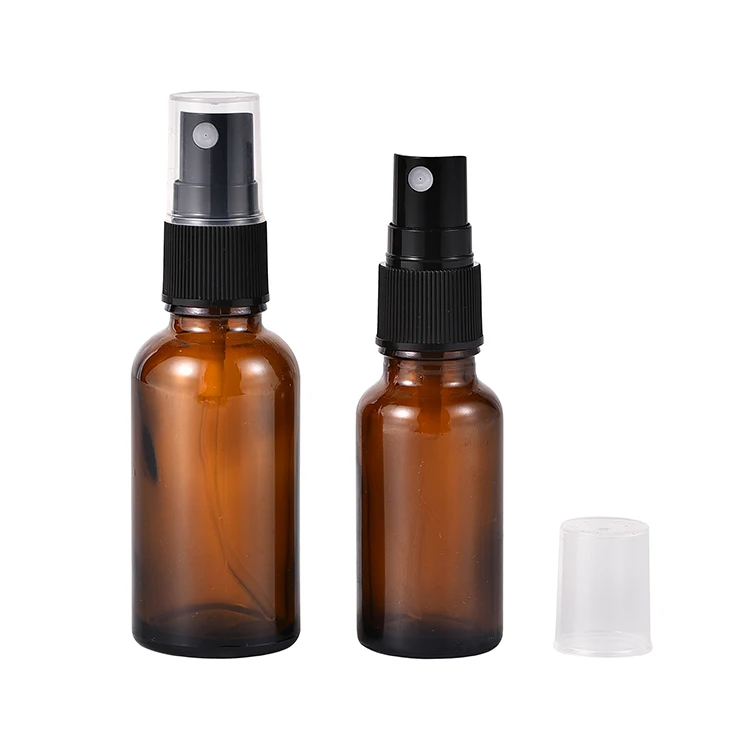 Factory Direct Cosmetic Amber Spray Glass Perfume Bottle 30 ml Skincare Packaging Glass Bottle