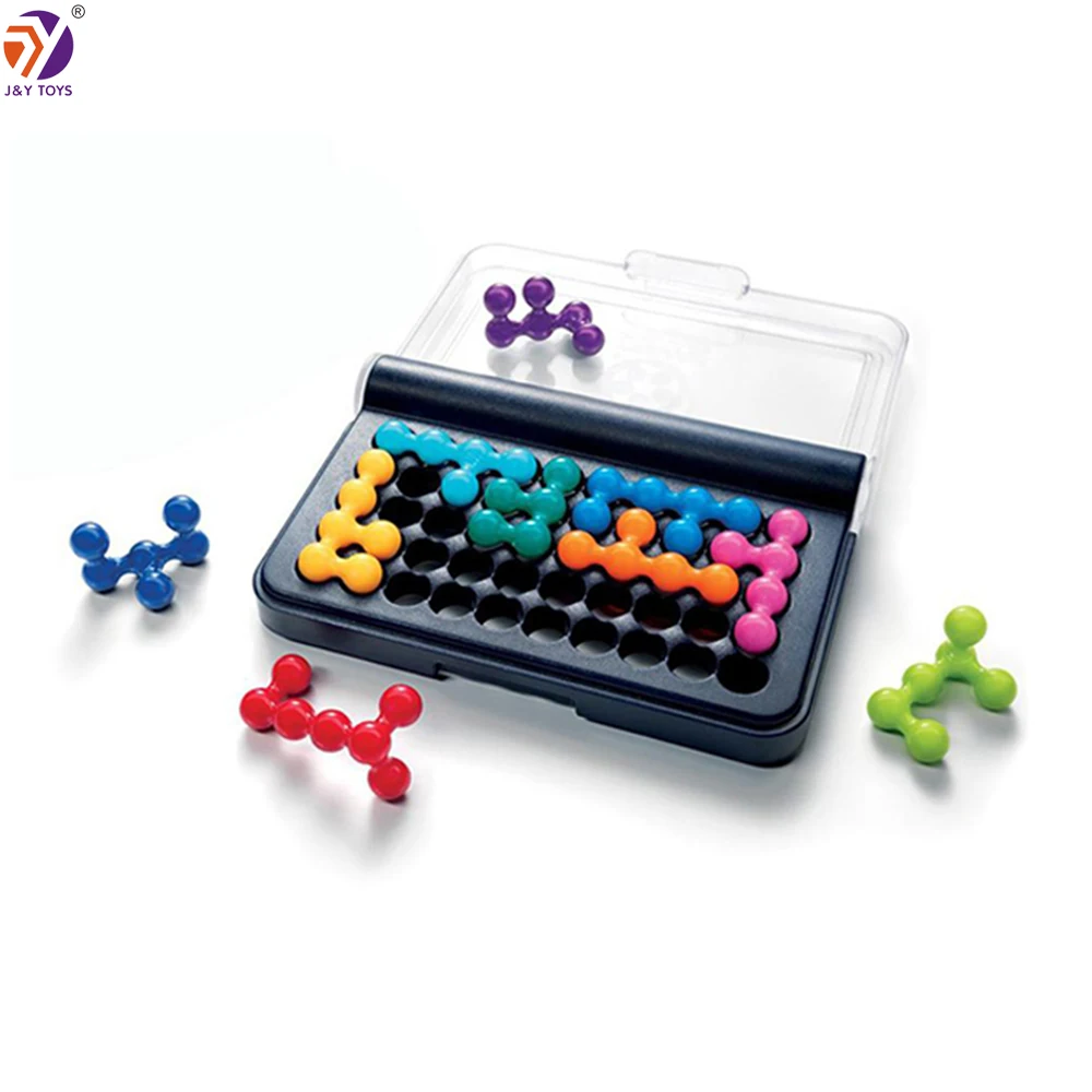 Hot sales kids IQ brains toy children interactive brain teasers puzzle game educational IQ fit smart game