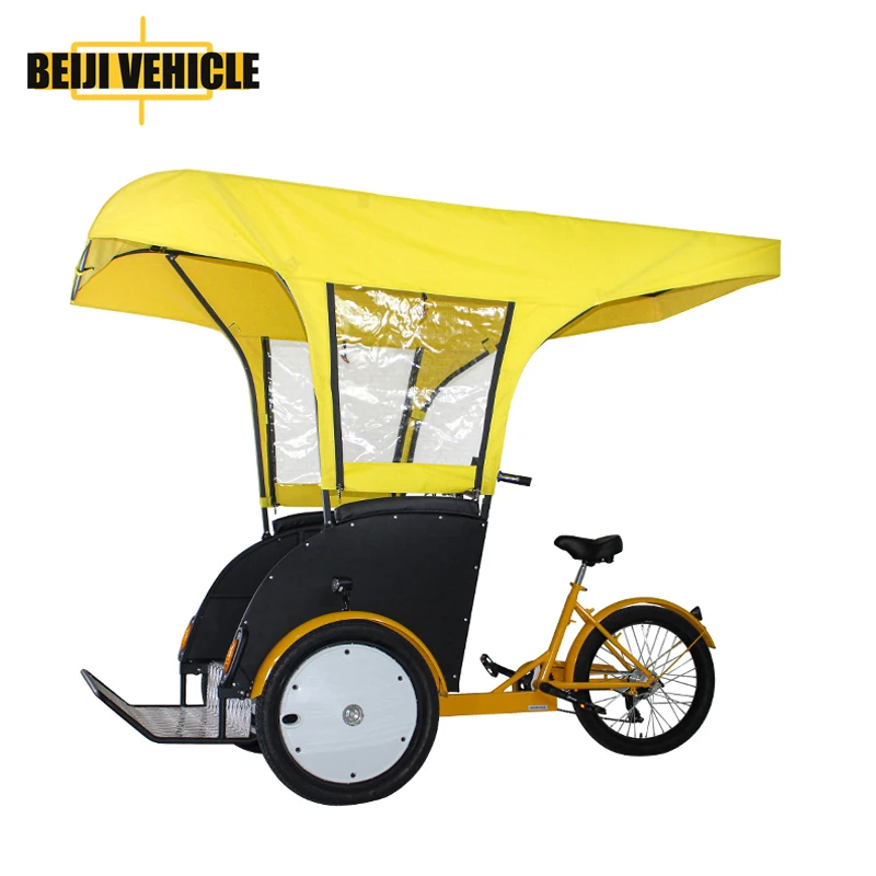 New design electric rickshaw passenger pedicab tricycle bike taxi for sale
