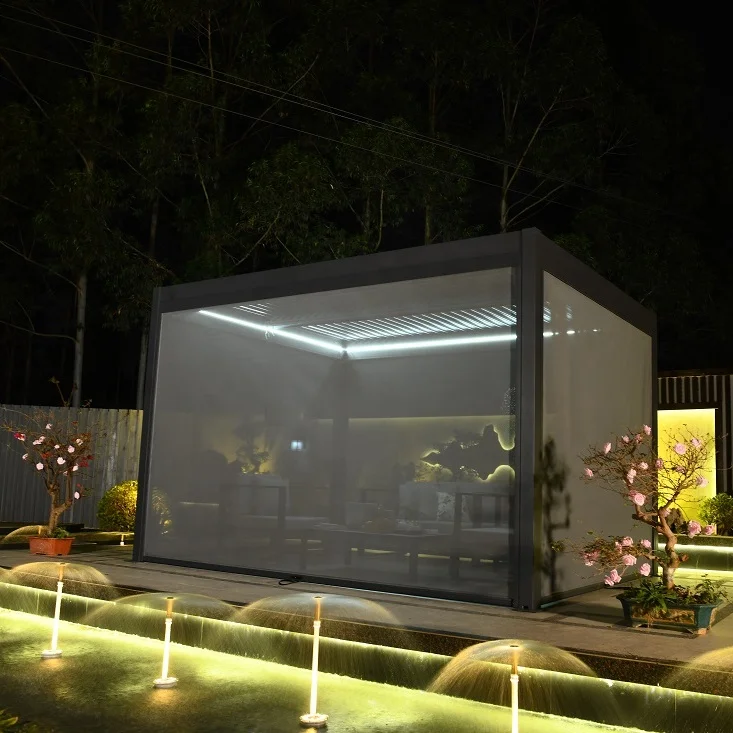 High Quality Outdoor Furniture Bed Sleep Chair Sofa With Cushion Motorized Rotate Control Gazebo Get Patio Sun Bed Free