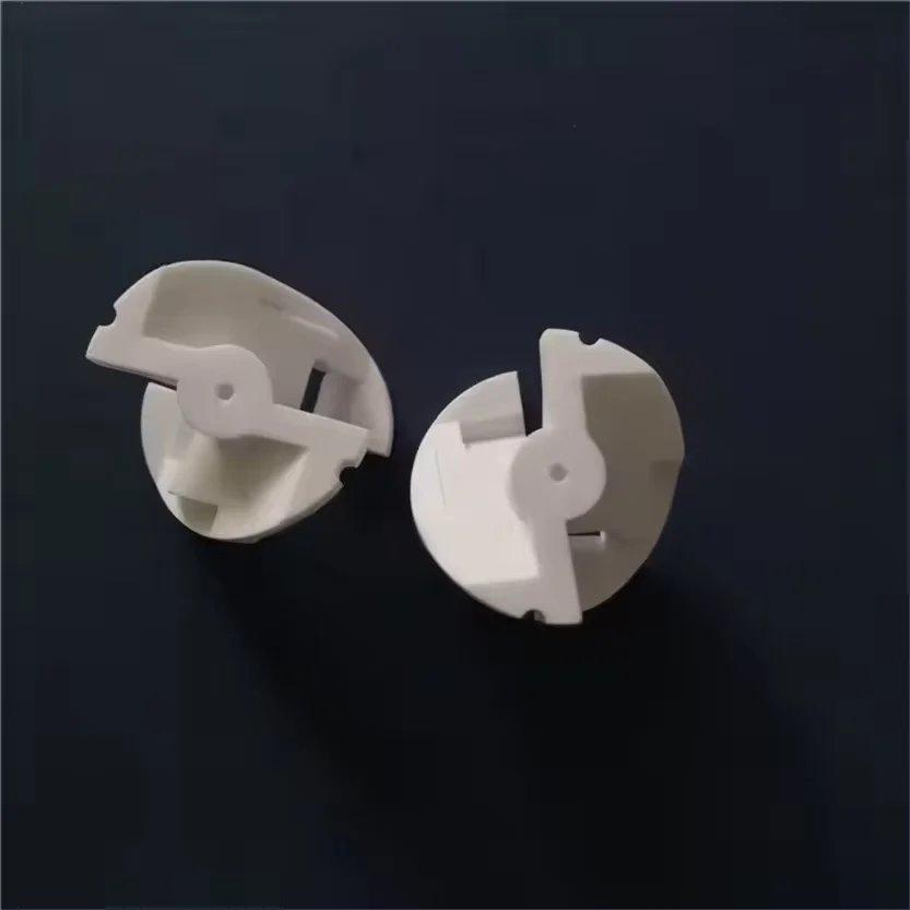 Customized Dry Pressing Mold 99% 99.5% Al2o3 Insulating Alumina Ceramic Machined Parts