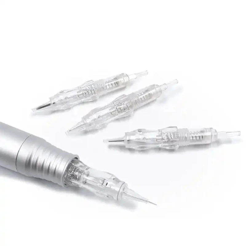 Factory Sale Digital Black Pearl Permanent Makeup Screw Cartridge Tattoo Needles for Eyebrow Lips Tattoo