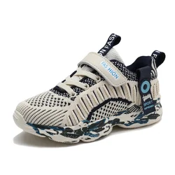 fashionable comfortable breathable soft cushioning and non-slip sneakers for children